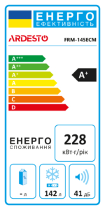 ARDESTO Chest freezer FRM-145ECM