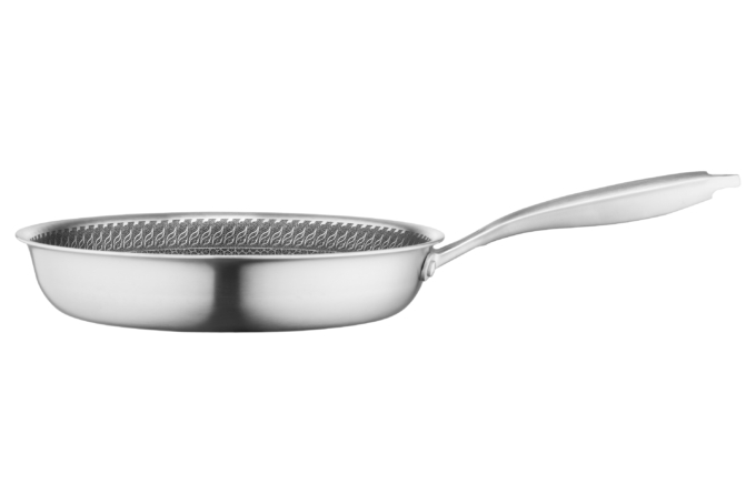 ARDESTO Fry pan Black Mars Avior 28 cm, Triply stainless steel