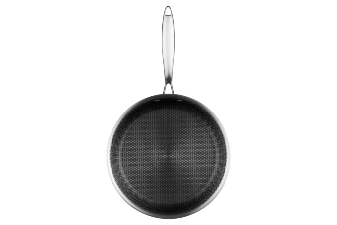 ARDESTO Fry pan Black Mars Avior 28 cm, Triply stainless steel