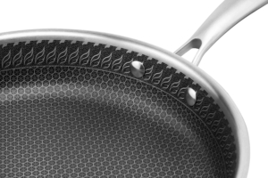 ARDESTO Fry pan Black Mars Avior 28 cm, Triply stainless steel