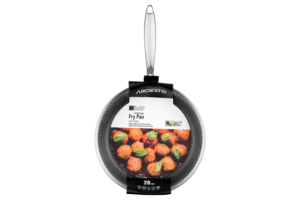 ARDESTO Fry pan Black Mars Avior 28 cm, Triply stainless steel