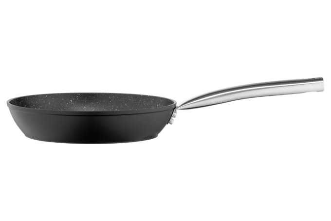 ARDESTO Fry pan Gemini Abetone, 24cm, aluminium, black