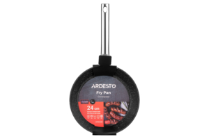 ARDESTO Fry pan Gemini Abetone, 24cm, aluminium, black