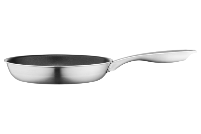 ARDESTO Fry pan Gemini Gazzo 26 cm, grey, stainless steel