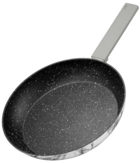 ARDESTO Fry pan Gemini Marmo, 28cm, aluminium, gray