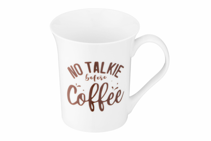 ARDESTO Mug Coffee time, 370 ml , new bone china