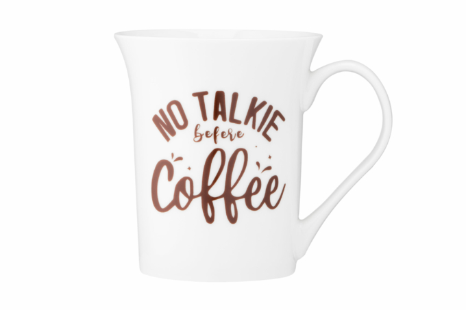 ARDESTO Mug Coffee time, 370 ml , new bone china