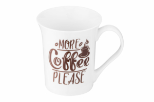 ARDESTO Mug Coffee time, 370 ml , new bone china