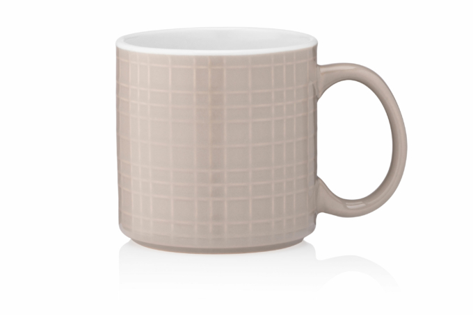 ARDESTO Mug Francesca, 360 ml, brown, ceramics