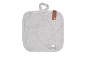 ARDESTO Potholder Oliver, 20x20cm, 100% cotton, filling: batting, gray