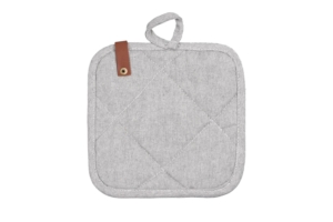 ARDESTO Potholder Oliver, 20x20cm, 100% cotton, filling: batting, gray