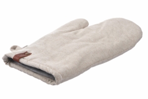 ARDESTO Oven mitten Oliver, beige, 100% cotton (filling batting)