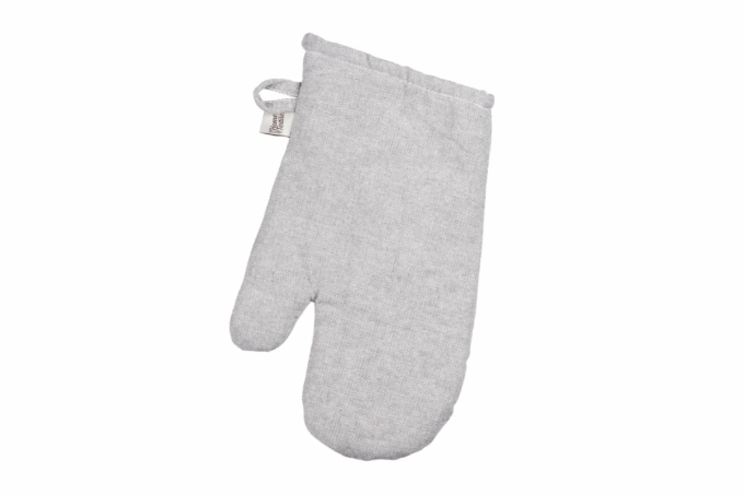 ARDESTO Oven mitten Oliver, gray, 100% cotton (filling batting)