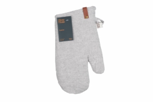 ARDESTO Oven mitten Oliver, gray, 100% cotton (filling batting)