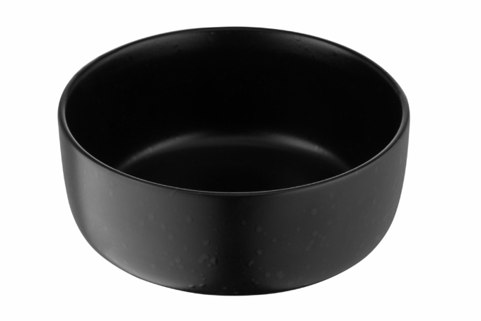 ARDESTO Bowl Trento, 16 cm, black, ceramics