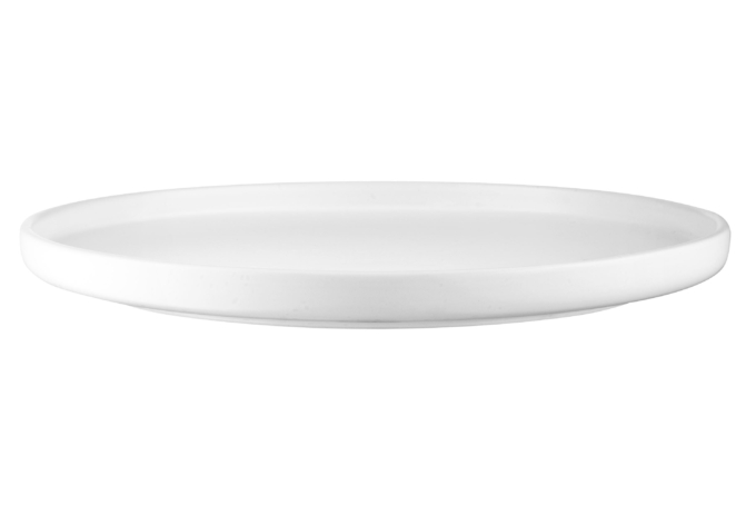 ARDESTO Dinner plate Trento, 26,5 cm, white, ceramics