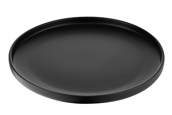 ARDESTO Dinner plate Trento, 26,5 cm, black, ceramics