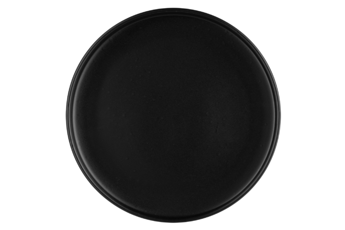 ARDESTO Dinner plate Trento, 26,5 cm, black, ceramics