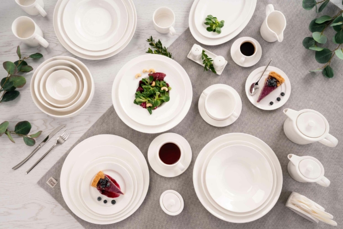 ARDESTO Dinner plate Prato, 25 сm, porcelain