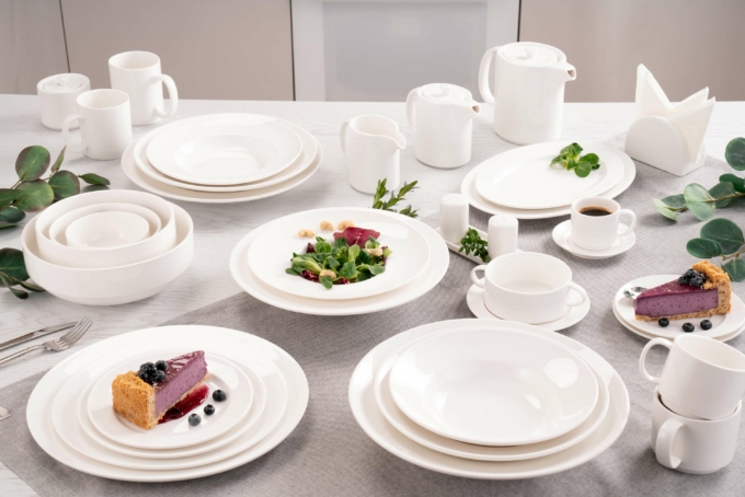 ARDESTO Dinner plate Prato, 25 сm, porcelain