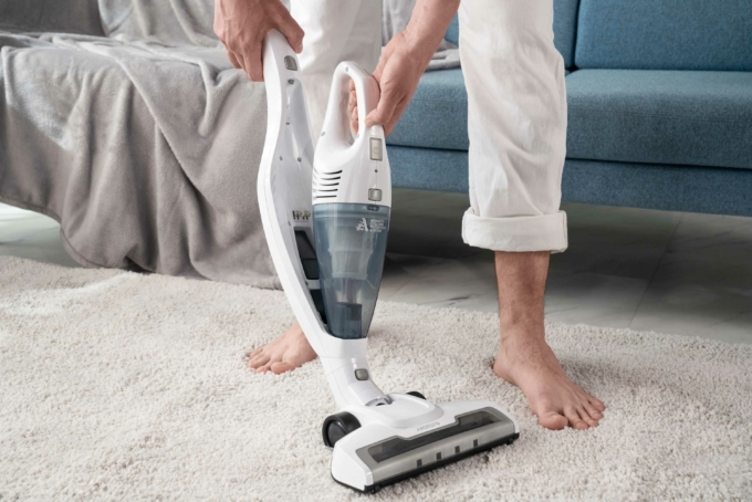 ARDESTO Cordless VC, 85W, dust cont -0.5L, battery operation up to 35min, HEPA, white