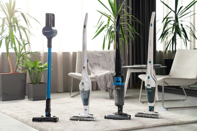 ARDESTO Cordless VC, 32W, dust cont -0.6L, battery operation up to 60min, HEPA, black with blue