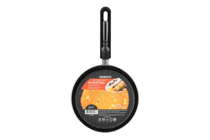 ARDESTO Crepe pan Mini Gemini Gourmet 20cm, black, aluminium