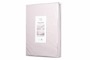 ARDESTO Fitted Sheet Mix&Match, sateen, ivory, 160×200+30cm, 100% cotton