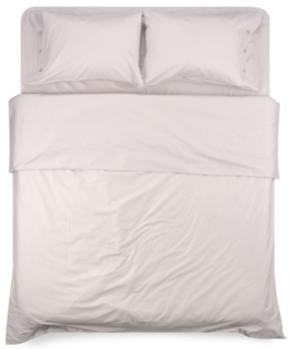 ARDESTO Duvet Cover Mix&Match, sateen, ivory, 160x220cm, 100% cotton