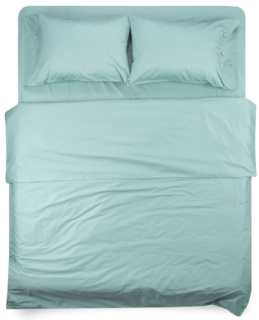 ARDESTO Fitted Sheet Mix&Match, sateen, sage, 180×200+30cm, 100% cotton