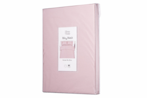 ARDESTO Flat Sheet Mix&Match, sateen, blush, 180x240cm, 100% cotton