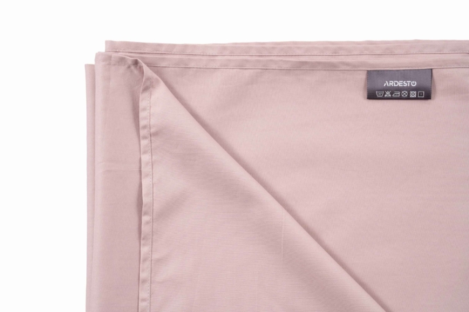 ARDESTO Flat Sheet Mix&Match, sateen, blush, 180x240cm, 100% cotton