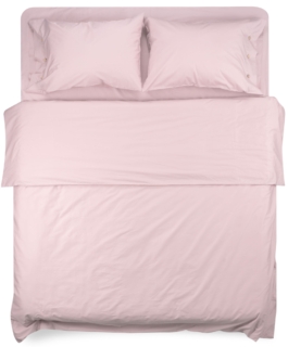 ARDESTO Fitted Sheet Mix&Match, sateen, blush, 90х200+30cm, 100% cotton