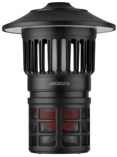 ARDESTO mosquito killer lantern, 5W, 2.5-5 hours oper. time, 6000-6500K, battery cap. 2000 mAh., USB-C/USB-A, black