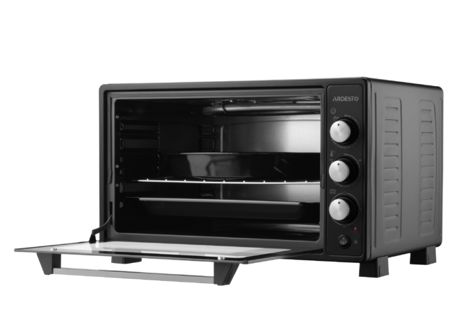 ARDESTO Table oven 1300W, 40L, bottom resistance cover, timer, lamp, turbo fan, black