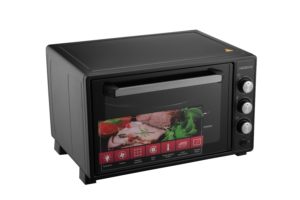 ARDESTO Table oven 1300W, 40L, bottom resistance cover, timer, lamp, turbo fan, black