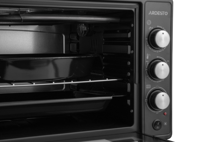 ARDESTO Table oven 1300W, 40L, bottom resistance cover, timer, lamp, turbo fan, black