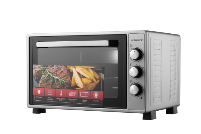 ARDESTO Table oven 1300W, 40L, timer, lamp, grey