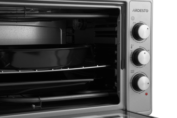 ARDESTO Table oven 1300W, 40L, timer, lamp, grey