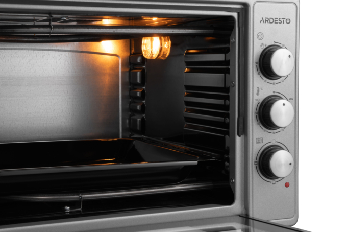 ARDESTO Table oven 1300W, 40L, timer, lamp, grey