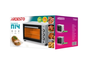 ARDESTO Table oven 1300W, 40L, timer, lamp, grey