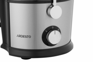 ARDESTO centrifugal juicer, 1100W, bowl-1L, plastic/iron, silver-black