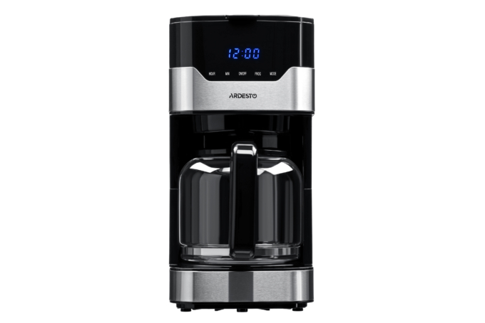 ARDESTO Coffe maker drip FCM-D3100, 1,5L, ground, black-silver