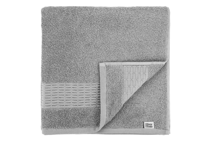 ARDESTO Terry towel set Lotus 2 pcs., 50х90cm, 70х140cm, 100% cotton, grey