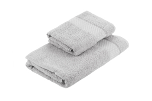 ARDESTO Terry towel set Holiday 2 pcs., 50х90cm, 70х140cm, 100% cotton, silver