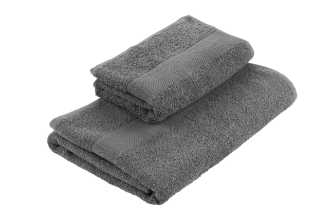 ARDESTO Terry towel Benefit, 50х90cm, 100% cotton, grey