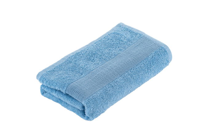 ARDESTO Terry towel Benefit, 50х90cm, 100% cotton, light blue