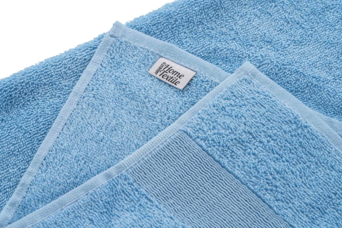 ARDESTO Terry towel Benefit, 50х90cm, 100% cotton, light blue