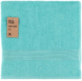 ARDESTO Terry towel Benefit, 70х140cm, 100% cotton, aqua