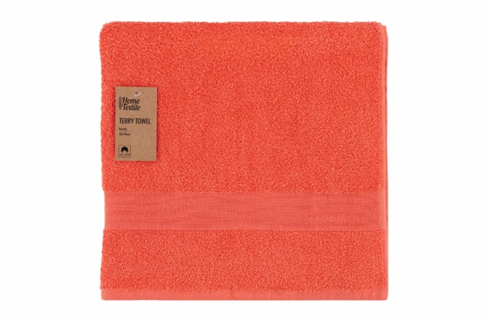 ARDESTO Terry towel Benefit, 70х140cm, 100% cotton, coral